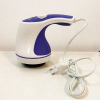 Комплект: масажер для тіла Relax and Spin Tone + масажер міостімулятор пояс для схуднення AbGymnic