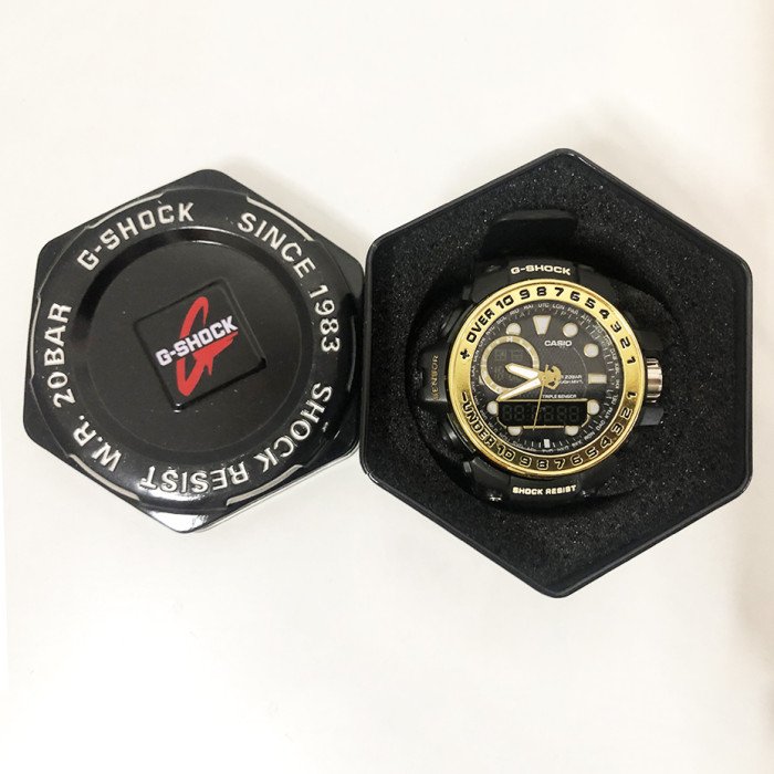 Годинник наручний G-SHOCK GWN-1000GB. Колір: золото