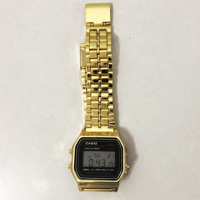 Годинник наручний класичний: Casio. Колір: золото