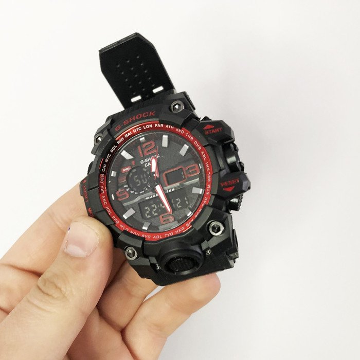 Годинник наручний G SHOCK GWG-1000A. Колір червоний