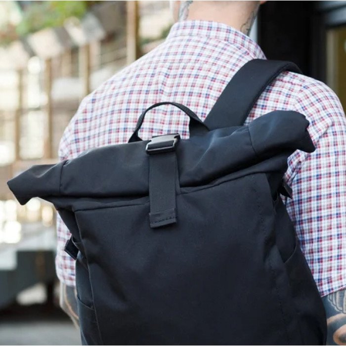 Рюкзак Roll Top чоловічий-жіночий для ноутбука міський рол топ, великий рюкзак для подорожей