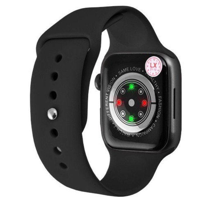 Розумний смарт годинник Smart Watch Z37 голосовий виклик, температура тіла, пульсометр, тонометр. Колір: чорний