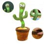 Інтерактивна іграшка Dancing cactus розмовляє танцюючий кактус, м'яка іграшка кактус, Плюшевий кактус