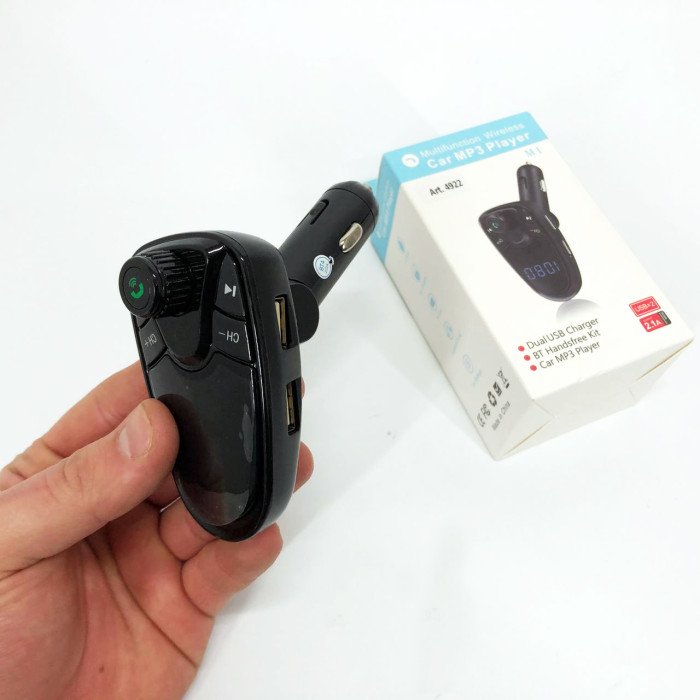 Трансмітер M1, Трансмітер для музики в машину передавач для музики в машину, Якісний фм модулятор