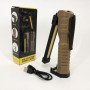 Світлодіодний ліхтар Power Bank кемпінг WL-08 XPE+COB, червоний+білий+жовтий, магніт, гачок