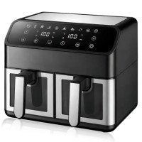 Аерогриль з подвійним кошиком Domotec MS-3226 4800 Вт 13л з регулюванням температури