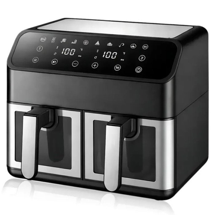 Аерогриль з подвійним кошиком Domotec MS-3226 4800 Вт 13л з регулюванням температури