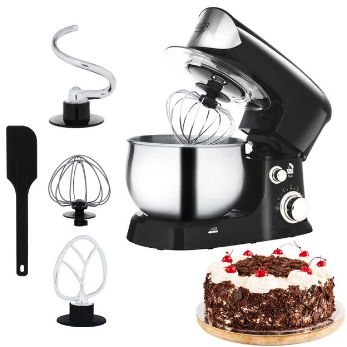 Кухонний комбайн ADLER AD 4226B POLAND 1200W 3L тістоміс міксер планетарний