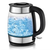 Електричний чайник Domotec MS-7946 скляний 1.7л 2200Вт