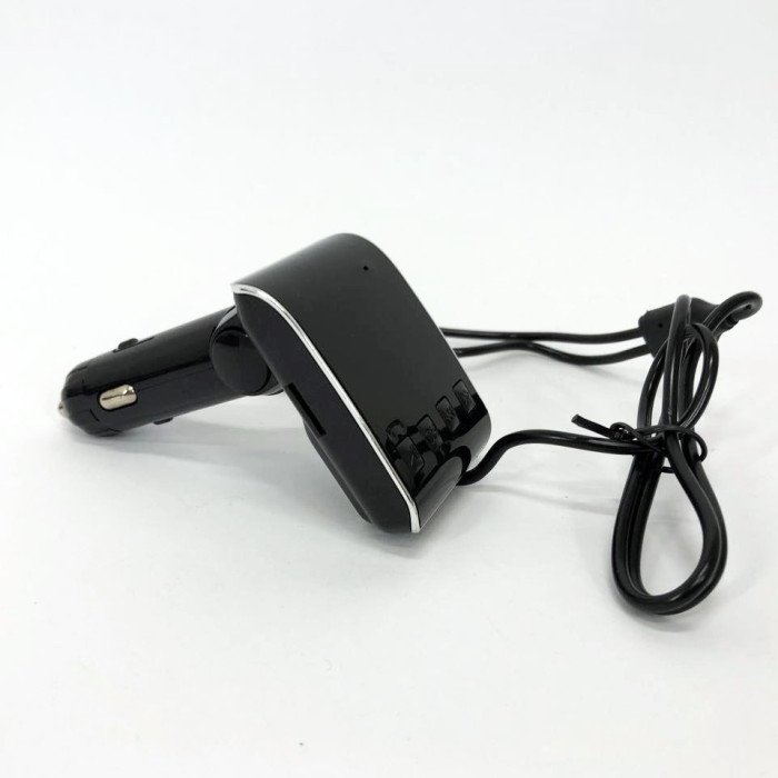 FM модулятор HZ H22 BT для авто з Bluetooth, Авто трансмітер від прикурювача, Bluetooth фм передавач