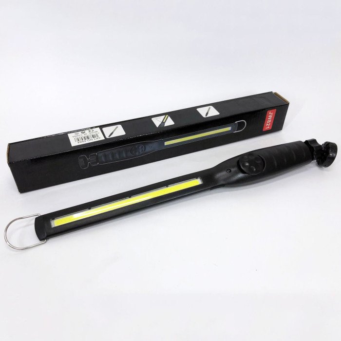 Ліхтар ручний акумуляторний Bailong BL-821 COB Ліхтарик з магнітом, ліхтар лампа кемпінговий