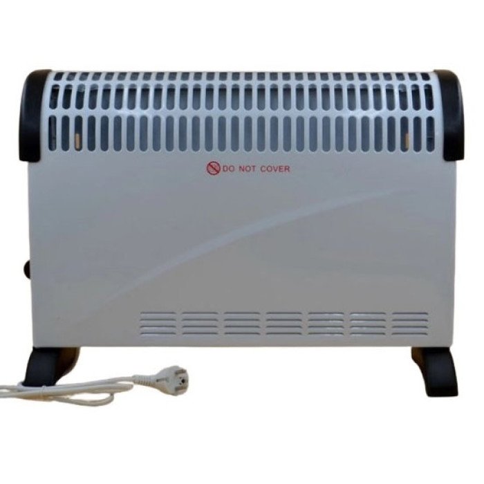 Електричний Конвектор обігрівач побутовий Crownberg CB-2000, металевий обігрівач
