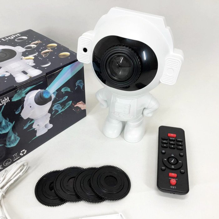 Зірковий 3D проектор Astronaut, Лазерний проектор зоряного неба Космос Проектор зоряного неба в кімнату