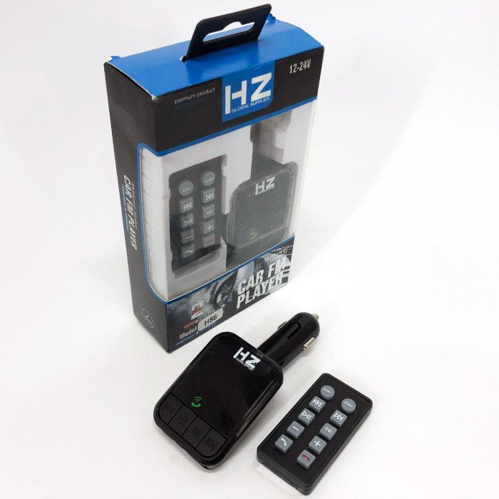 Трансмітер/модулятор H86BT, FM модулятор з bluetooth, FM трансмітер в машину, Якісний фм модулятор