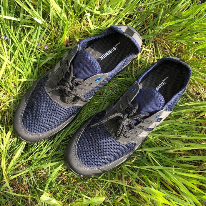 Модні універсальні кросівки із сітки 42 розмір. Чоловічі кросівки з тканини, що дихають. Модель 48177. Колір: синій