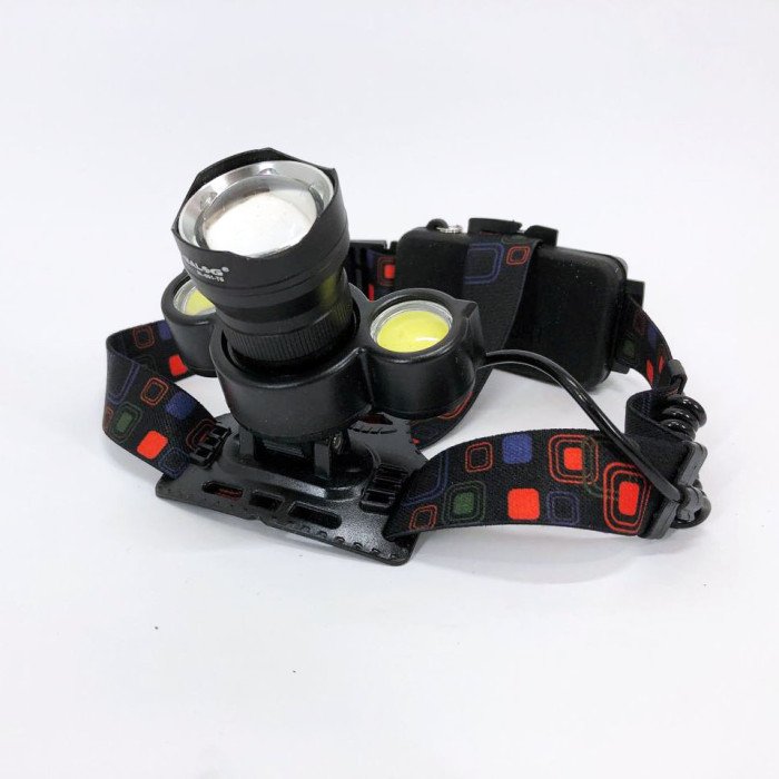 Налобний акумуляторний ліхтар HeadLight BL-001 діод T6+Cob, Налобний ліхтарик з USB зарядкою, з лінзою