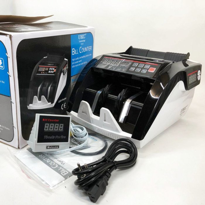Рахунка для грошей Bill Counter UV MG 5800 детектор валют + Зовнішній дисплей, лічильник банкнот