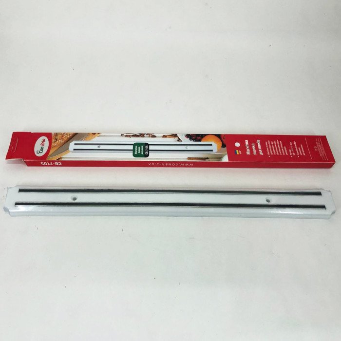 Магнітна планка для ножів Con Brio CB-7105 48 см. Колір: білий