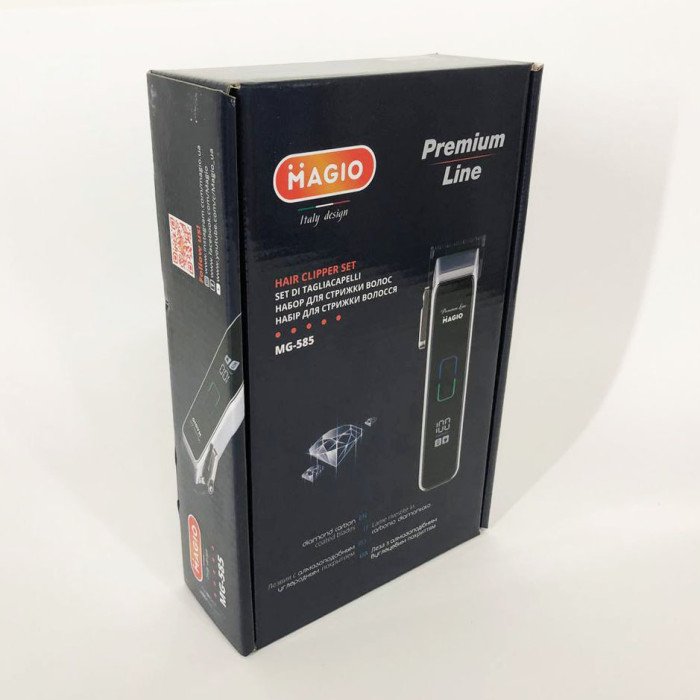 Машинка для стрижки волосся Magio MG-585, Машинка для стрижки для дому, електробритва машинка для стрижки