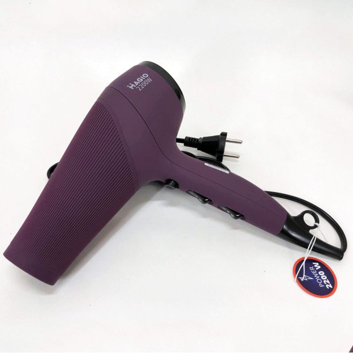 Потужний універсальний фен MAGIO MG-554, гарний фен для волосся, фен з насадкою для прикореневого об'єму