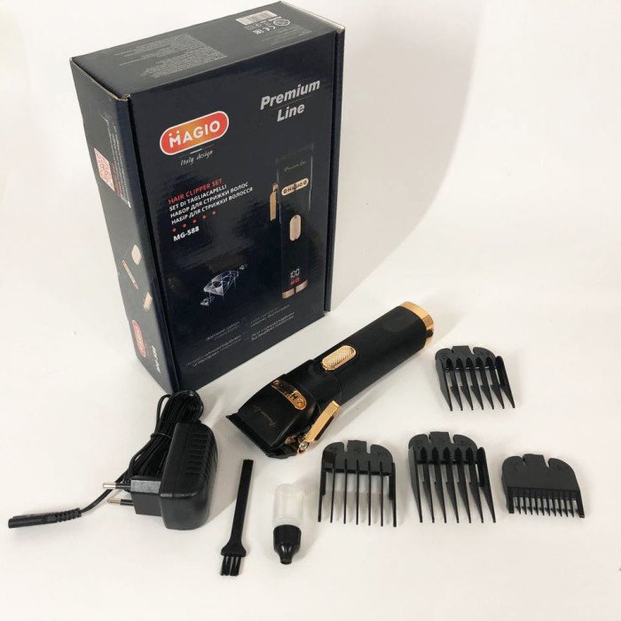 Машинка для стрижки Magio MG-588, Бритва тример для чоловіків, Машинка для стрижки голови