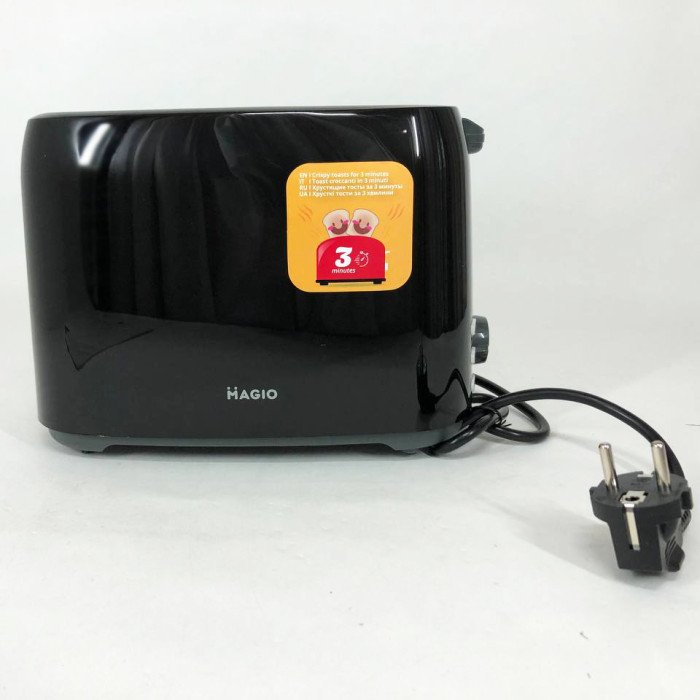 Тостер MAGIO MG-281, електронні тостери, маленький тостер, тостерниця для бутербродів