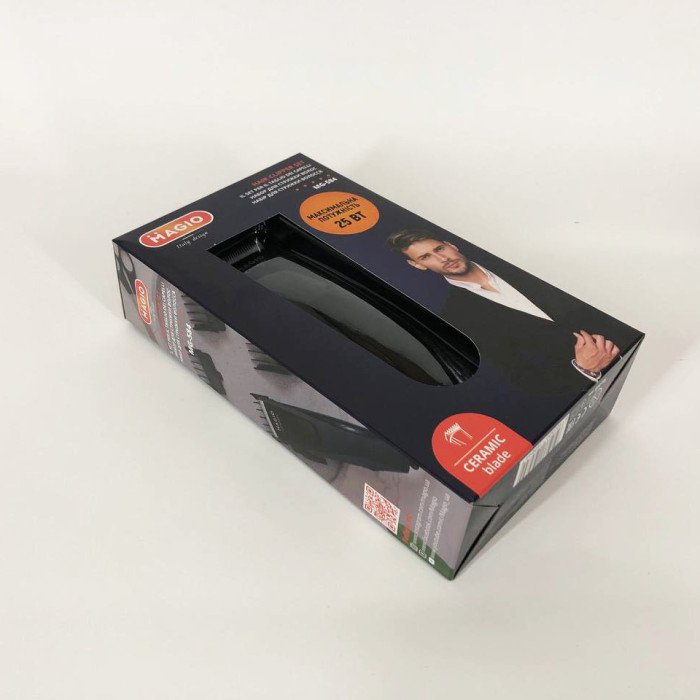 Машинка для стрижки MAGIO МG-584 кераміка, Машинка окантувальна, Електробритва з насадками для бороди