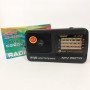 Радіоприймач Kipo KB-409AC потужний радіо FM c usb живлення від батареї R20 або від мережі Чорний