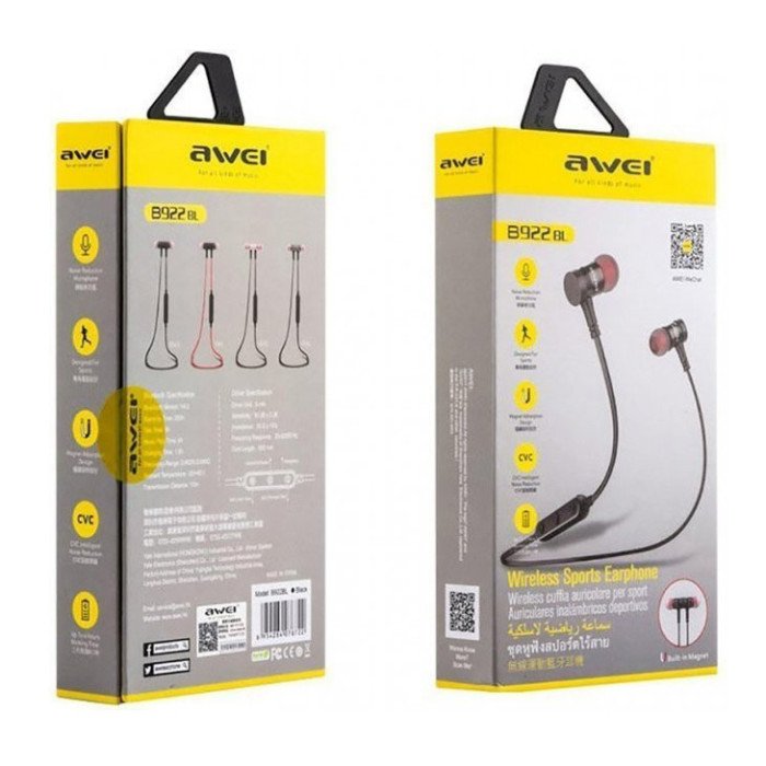 Бездротові навушники Bluetooth Awei B922BL, бездротові bluetooth навушники-гарнітура