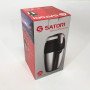 Кавомолка SATORI SG-2510-SL, електрична кавомолка подрібнювач, кавомолка потужна, подрібнювач зерен