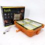Потужний ліхтар - прожектор із сонячною панеллю та функцією Power bank Solar LED light 12000 mAH