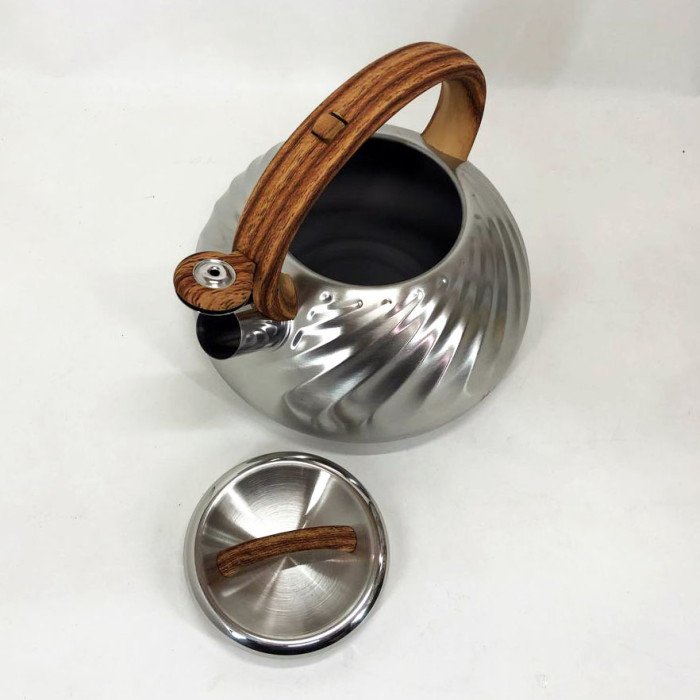 Чайник Magio MG-1194 3 л зі свистком, чайник зі свистком для індукційної плити, чайник газовий