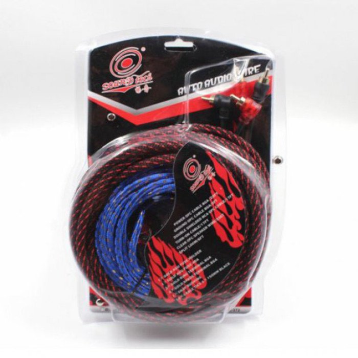 Набір проводів AWG/RCA для встановлення саббуфера KIT 10GA/C011