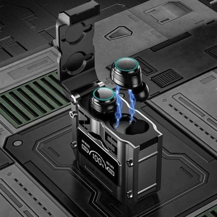 Бездротові навушники M25, Bluetooth 5.3, механічні армовані подвійного режиму ігрові