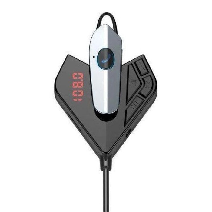Трансмітер FM V11 BT з Bluetooth гарнітурою модулятор, блютуз фм передавач для автомагнітоли