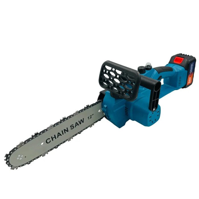 Акумуляторні ланцюгові пилки DOMOTEC Chain Saw 12'' (30см), Хороша акумуляторна пилка, Ручна садова