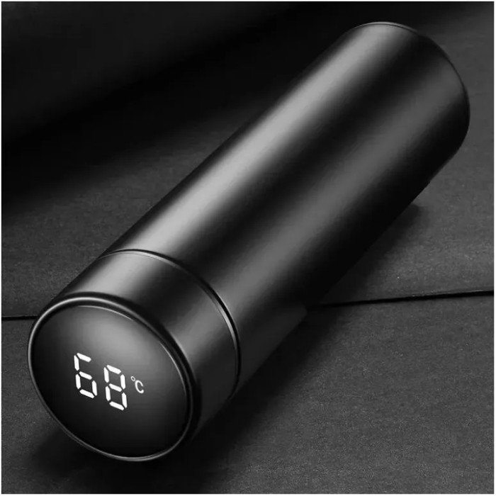 Розумний термос з датчиком температури, Термос для школи, Розумний термос з екраном, Розумний термос