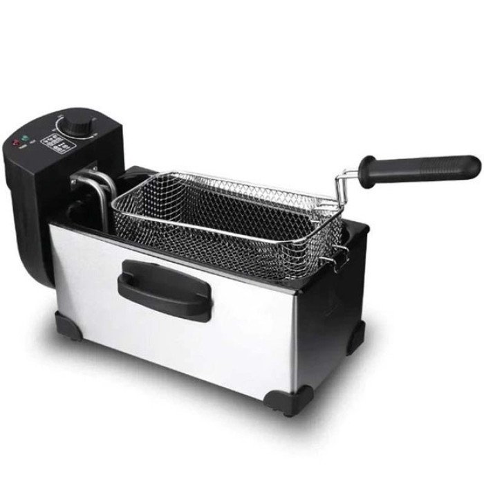 Фритюрниця електрична RAF R.5219 з терморегулятором та знімною чашею