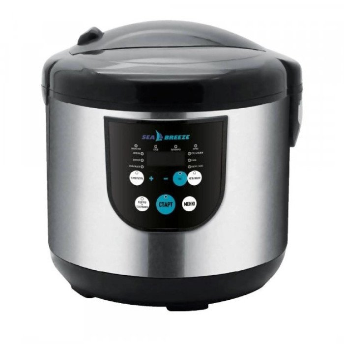 Мультиварка SeaBreeze SB-044 900 Вт, побутові мультиварки рисоварки, електро скороварка, кашеварки