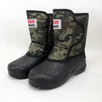 Чоботи чоловічі утеплені. Розмір 45. Колір: зелений піксель