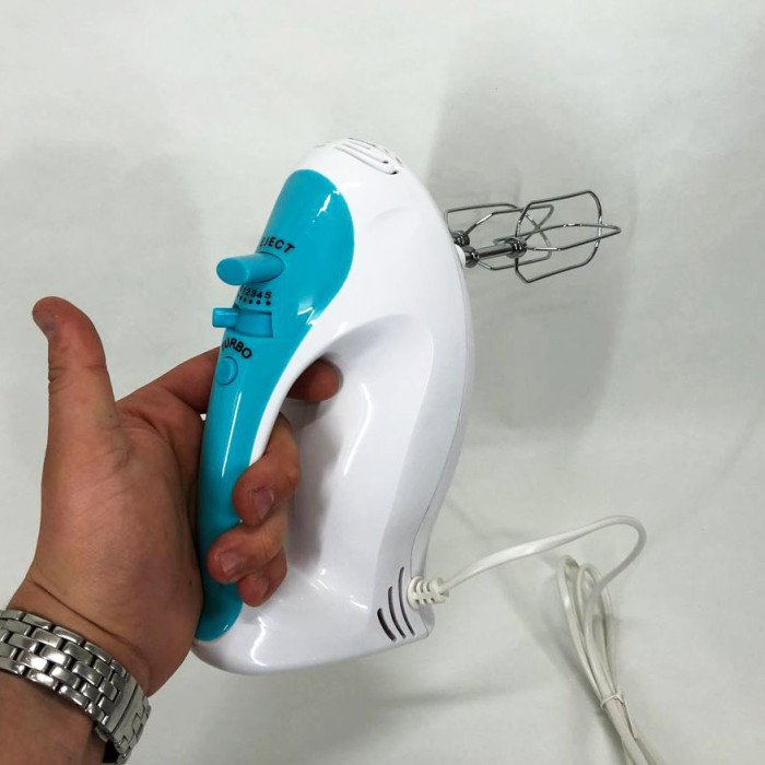 Міксер ручний Crownberg CB-7329 300W, ручний міксер для кухні, кухонний міксер, міксер для збивання