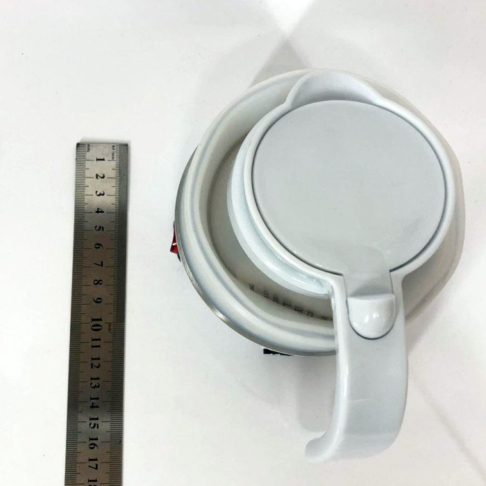 Електрочайник складаний Travel Folding 600 мл. Хороший електричний чайник. Колір: білий