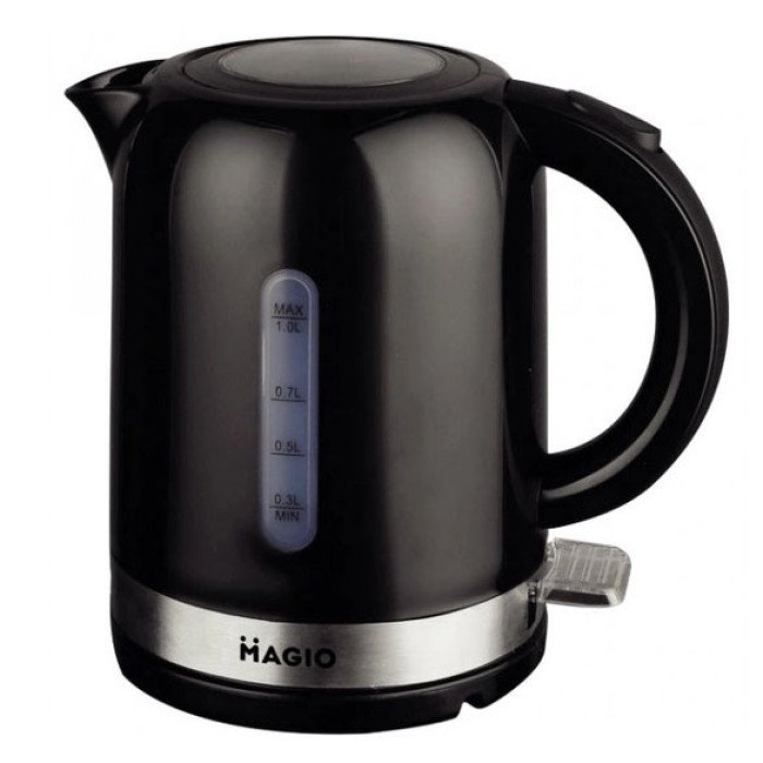 Електрочайник Magio MG-111 1 л, маленький електрочайник, гарний електричний чайник, безшумний чайник