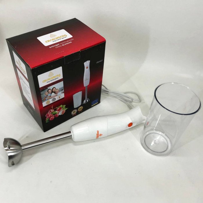 Блендер Ручний Занурювальний ( Подрібнювач) Зі Стаканом Crownberg CB-6221