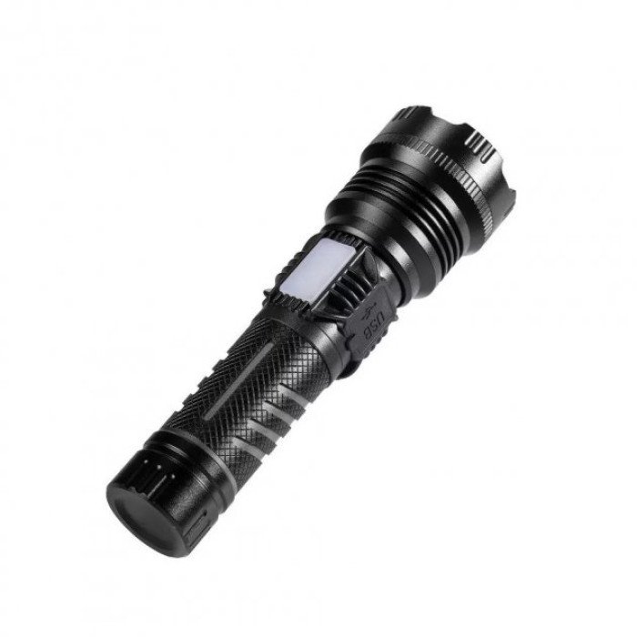 Професійний тактичний ручний ліхтар Police BL-A93-GT200+COB(white+red+blue) 2 режими роботи