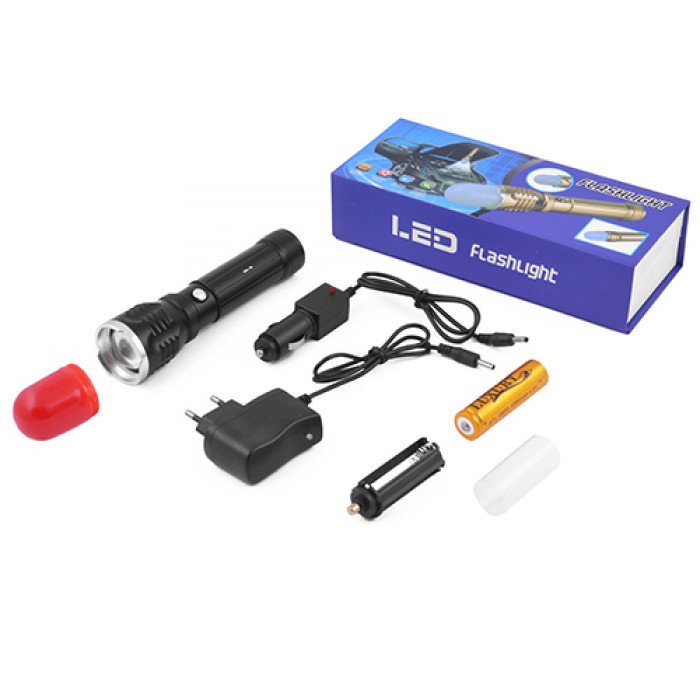 Ліхтар ручний Police 901 T6, магніт, ковпачок