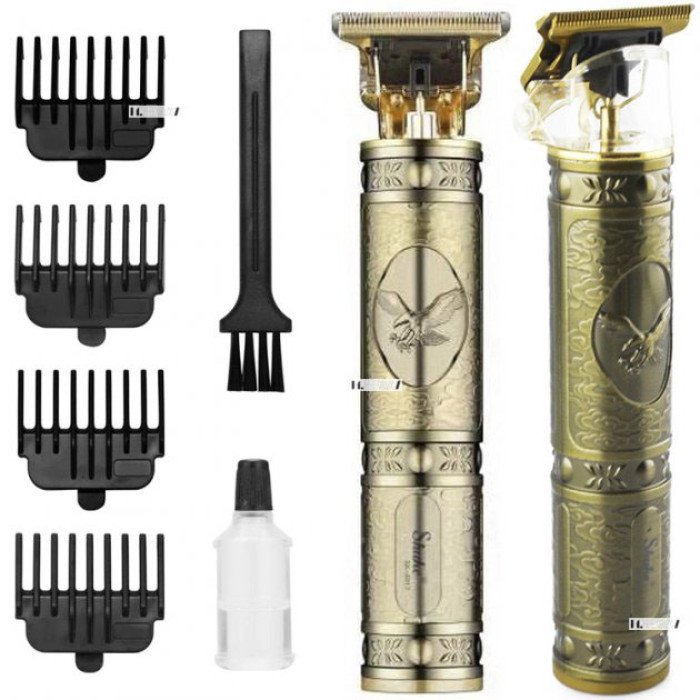Машинка для стрижки волосся професійна триммер для бороди окантувальна машинка Shuke 3W SK-8017