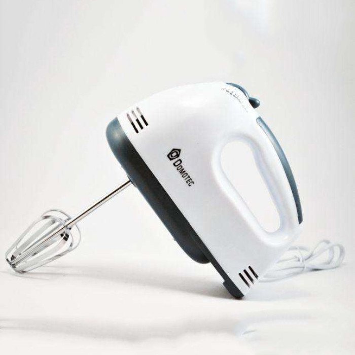 Міксер Domotec MS-1333 ручний з насадками для збивання та для тесту, Двовіночковий міксер
