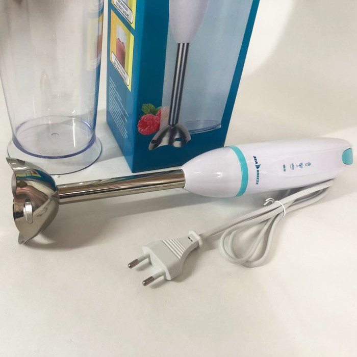 Блендер занурювальний ручний SeaBreeze SB-092 500 Вт, маленький блендер, міксер блендер ручний, потужний блендер