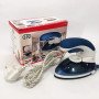 Відпарювач Mini Steam Iron HT-558B, Праска електрична парова, Парова праска для одягу. Колір: синій